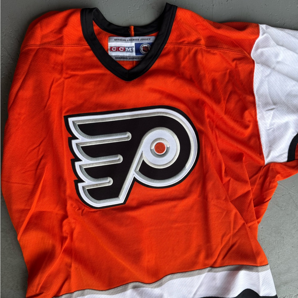 CCM Bright Orange Hockey Jersey
